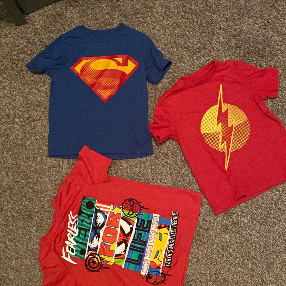 Gap Super Hero Shirts.